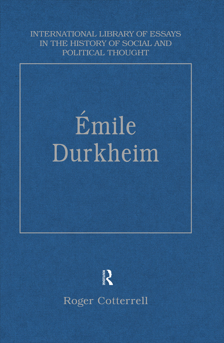 example text 1 Émile Durkheim 1st Edition Justice, Morality and Politics